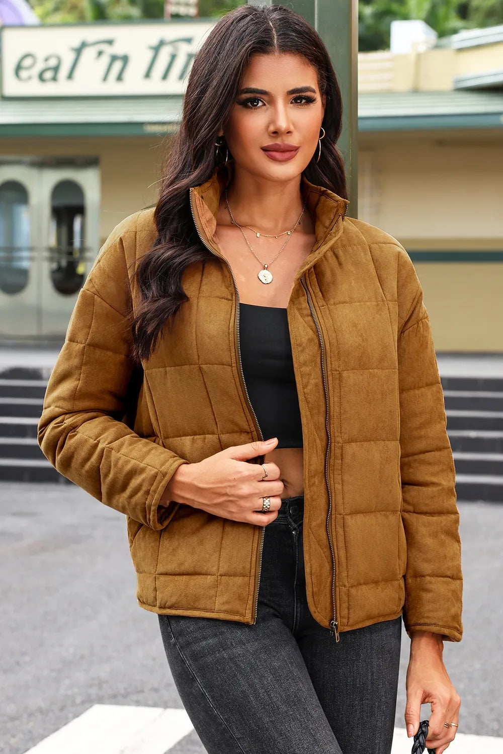 Waterproof Hooded Parka Jacket Coat - EasyApparels