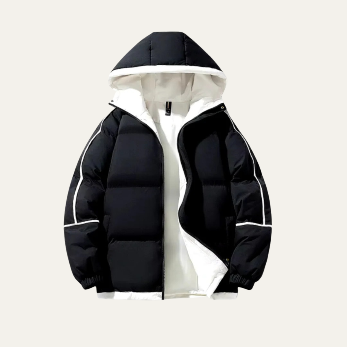 Premium Men's Waterproof Puffer Parka Jacket - Vossary
