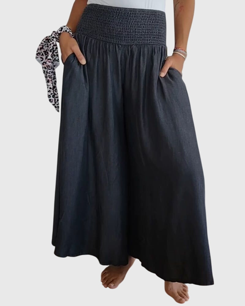 Comfortable Stretch Waist Trousers for Women