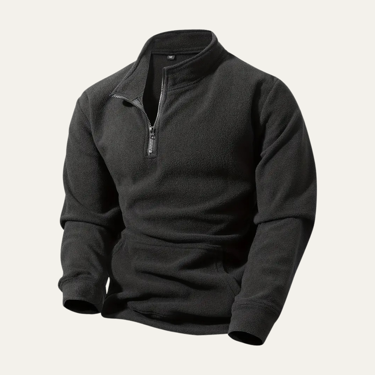 Cozy Men's Fleece Half Zip Pullover Jacket