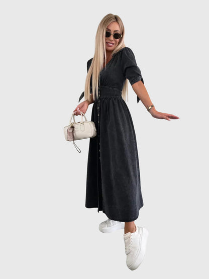 Classic Blue Jeans Dress
