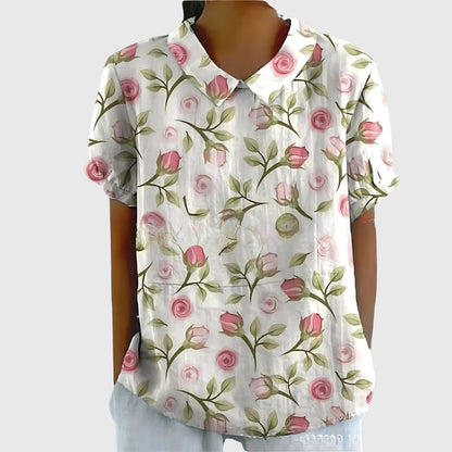 Pretty Floral Women's Top