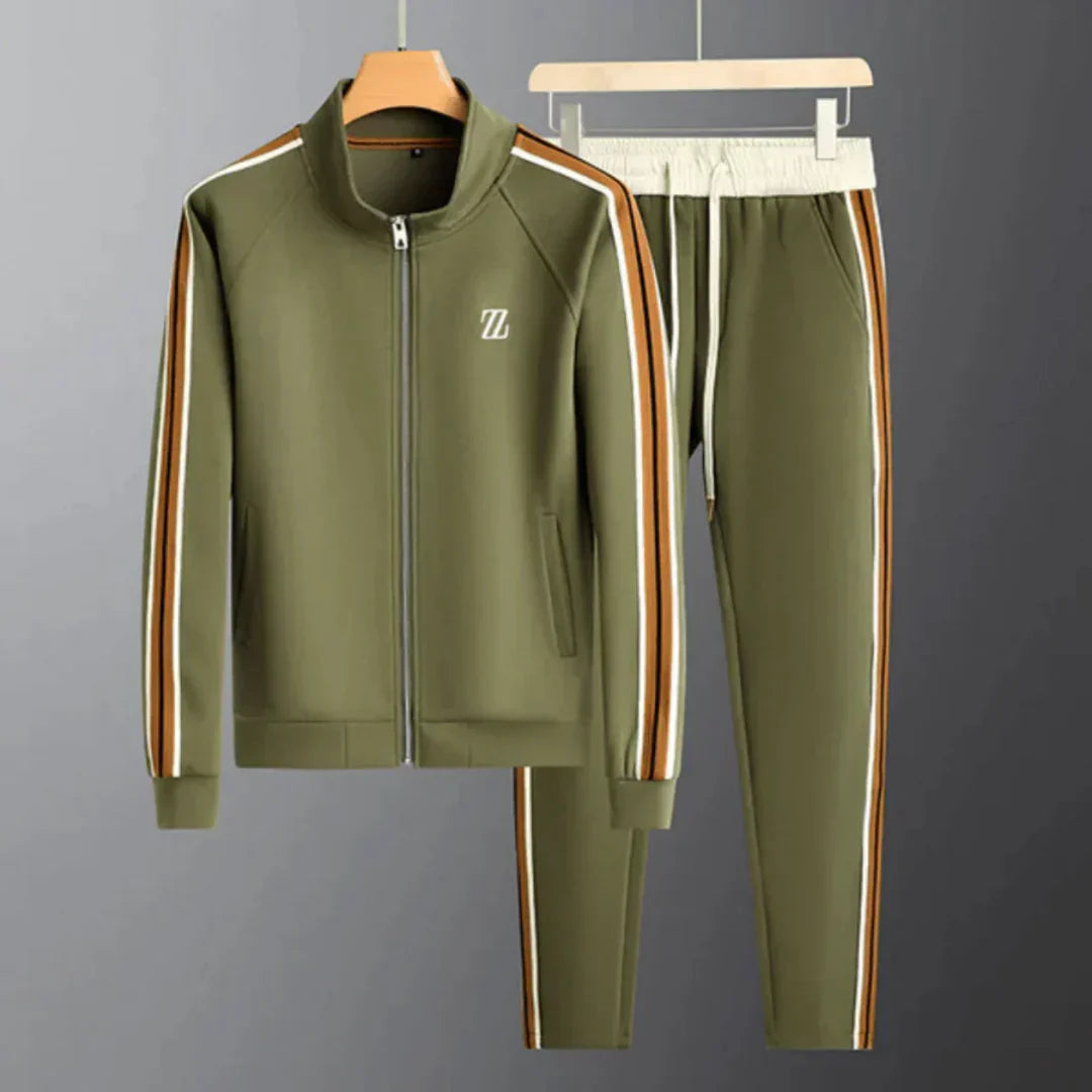 Men's Soft Athletic Tracksuit Set - Vossary