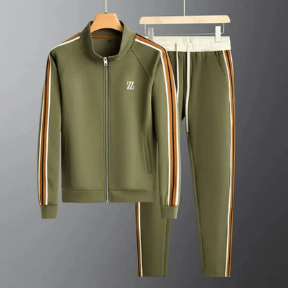 Men's Soft Athletic Tracksuit Set - Vossary