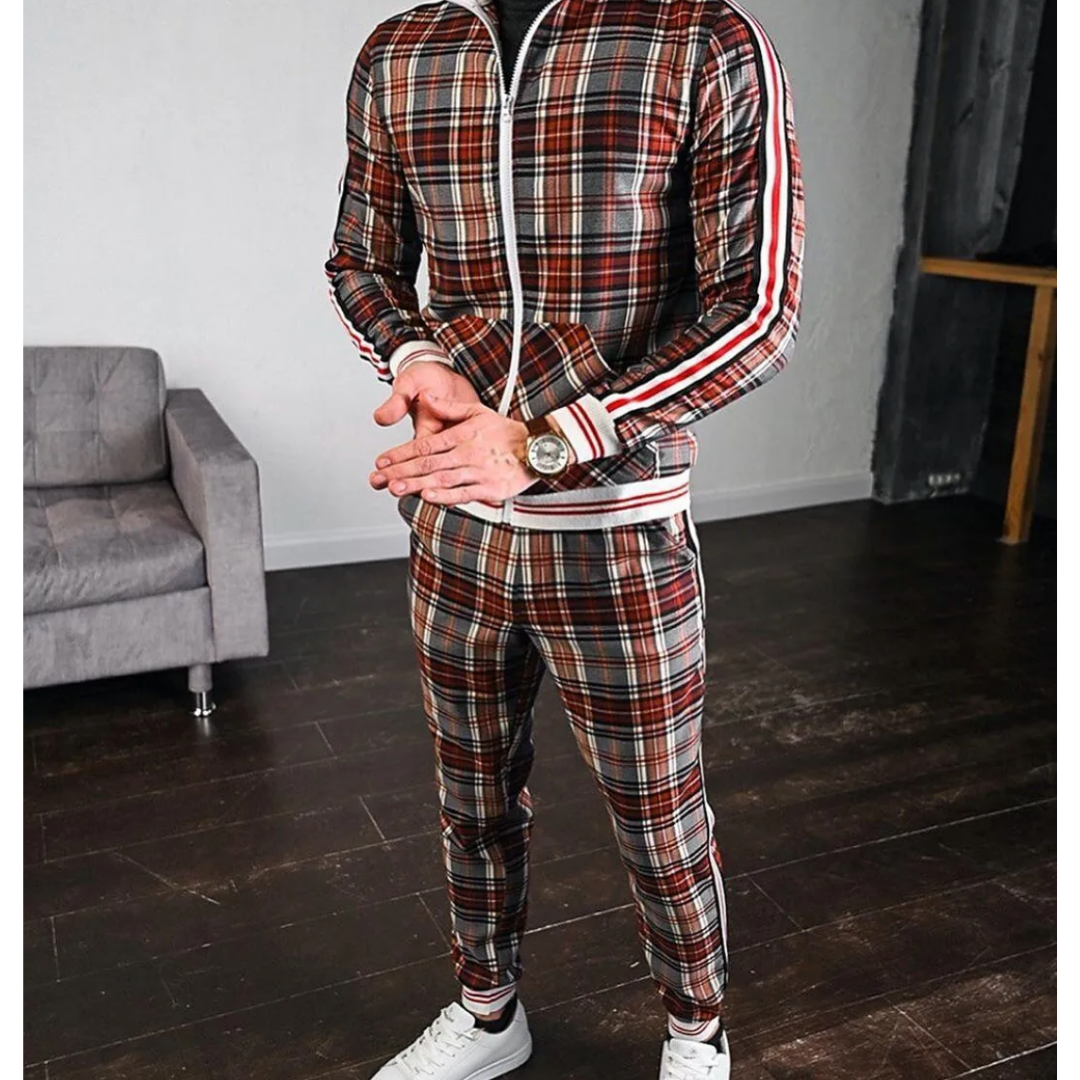 Comfortable Men's Athletic Jogger Suit