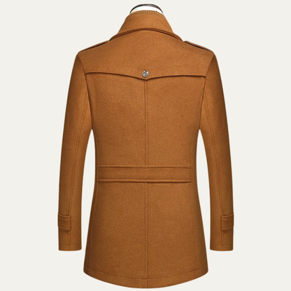 Classic Warm Wool Men's Winter Coat