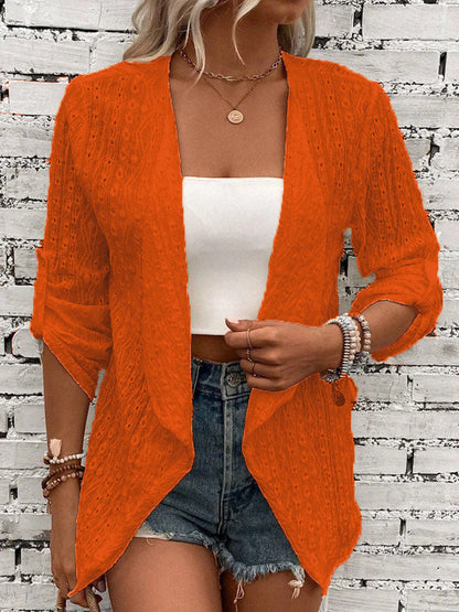 Cozy Open Front Oversized Knit Cardigan