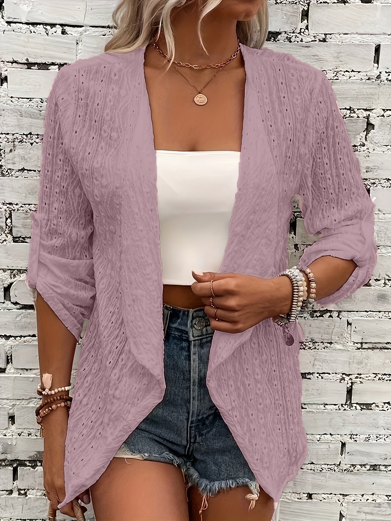 Cozy Open Front Oversized Knit Cardigan