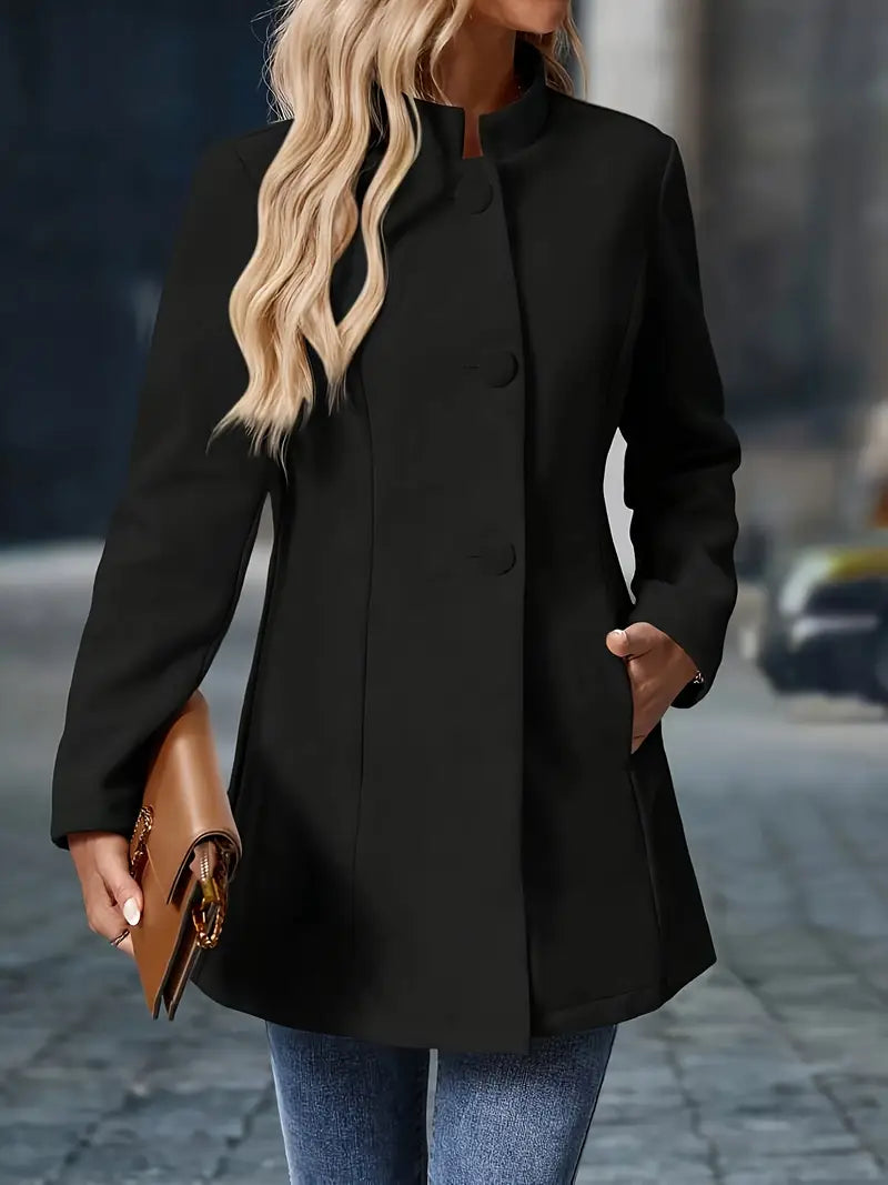 Ladies' Classic Winter Parka with Fall Pattern
