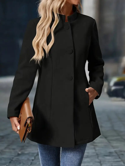 Ladies' Classic Winter Parka with Fall Pattern