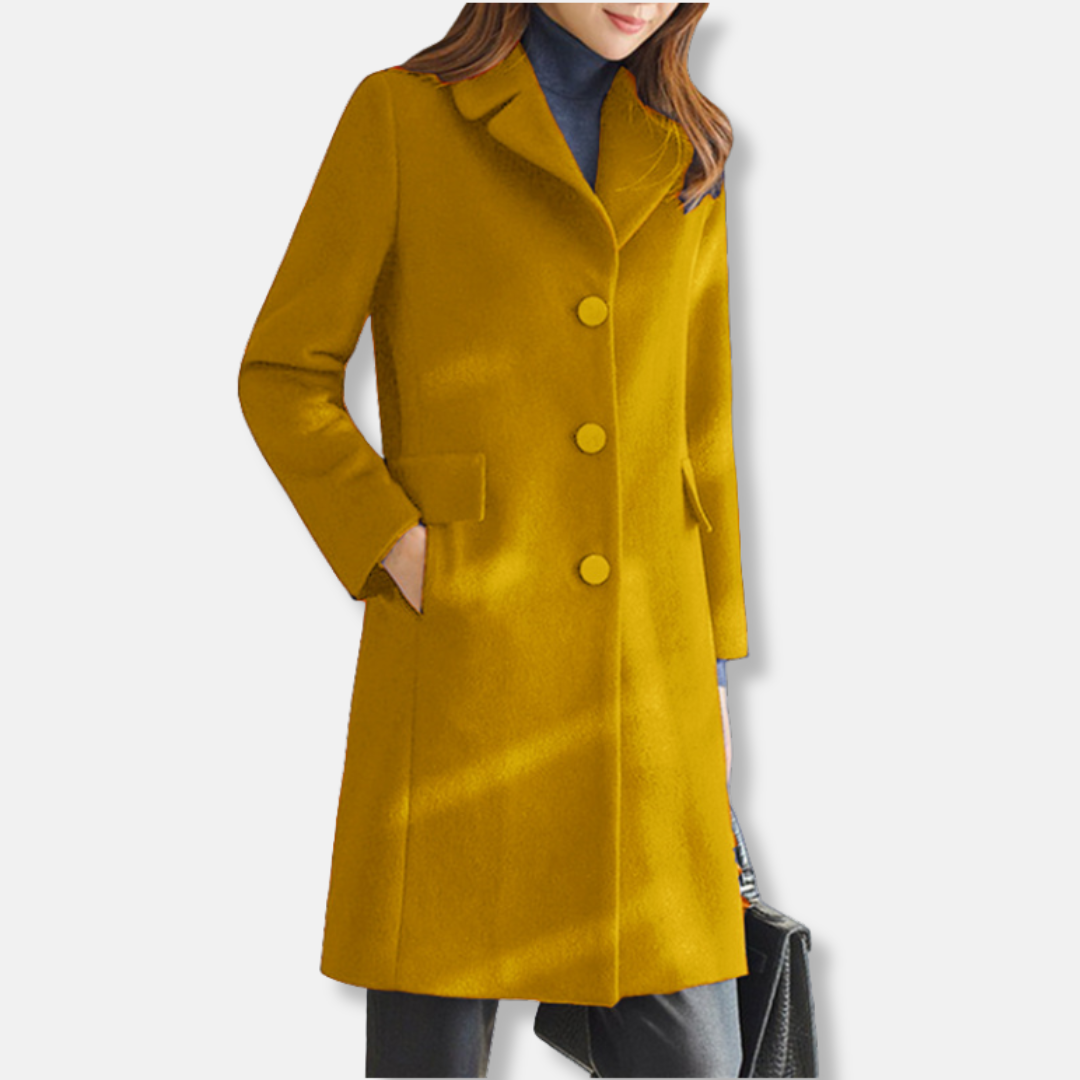 Classic Women's Fitted Trench Coat