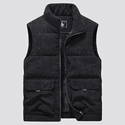 Rustic Fleece Lined Corduroy Jacket