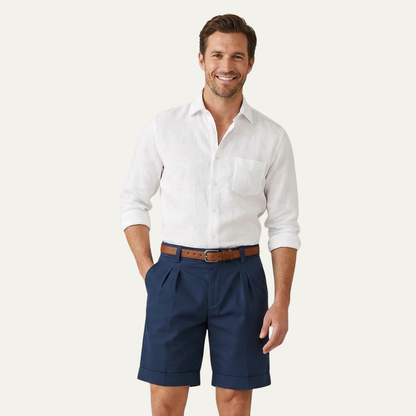 Classic Linen Shorts for Men