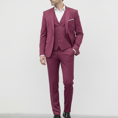 Classic Three Piece Business Suit