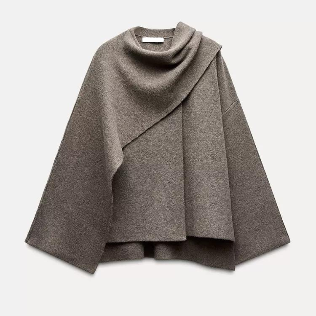 Ladies Long Wrap Coat