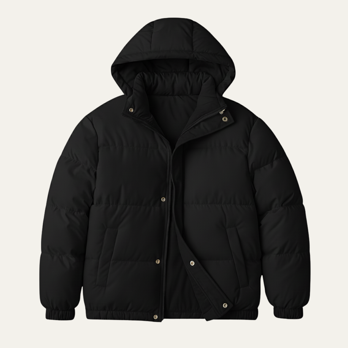 Thermal Insulated Men's Puffer Hooded Parka Jacket