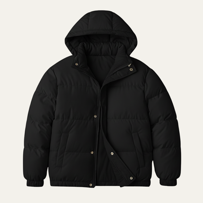 Thermal Insulated Men's Puffer Hooded Parka Jacket