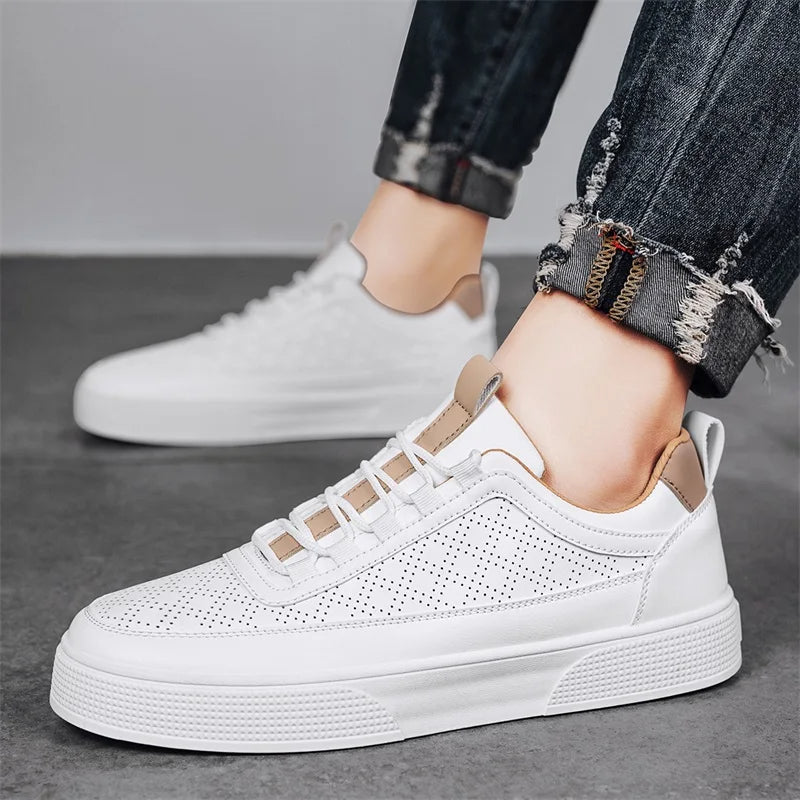High Quality Leather Shoes Classic Comfortable Urban Design - Vossary