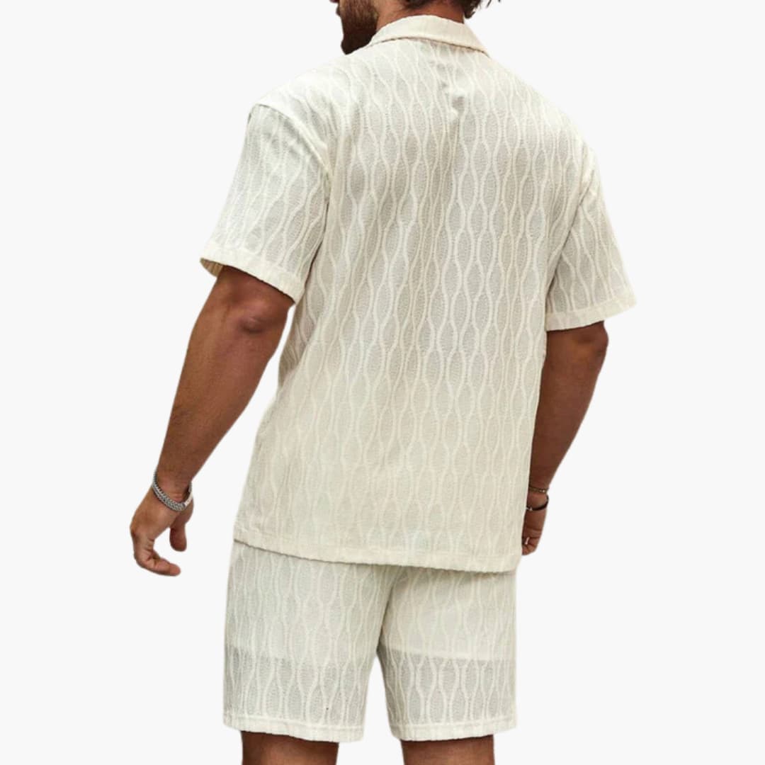 Men's Breathable Summer Shorts Set