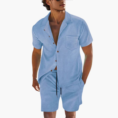Lightweight Casual Shorts Set for Men