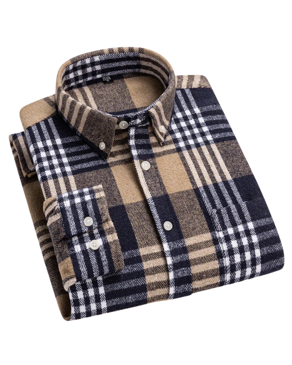 Classic Plaid Cotton Shirt - Vossary