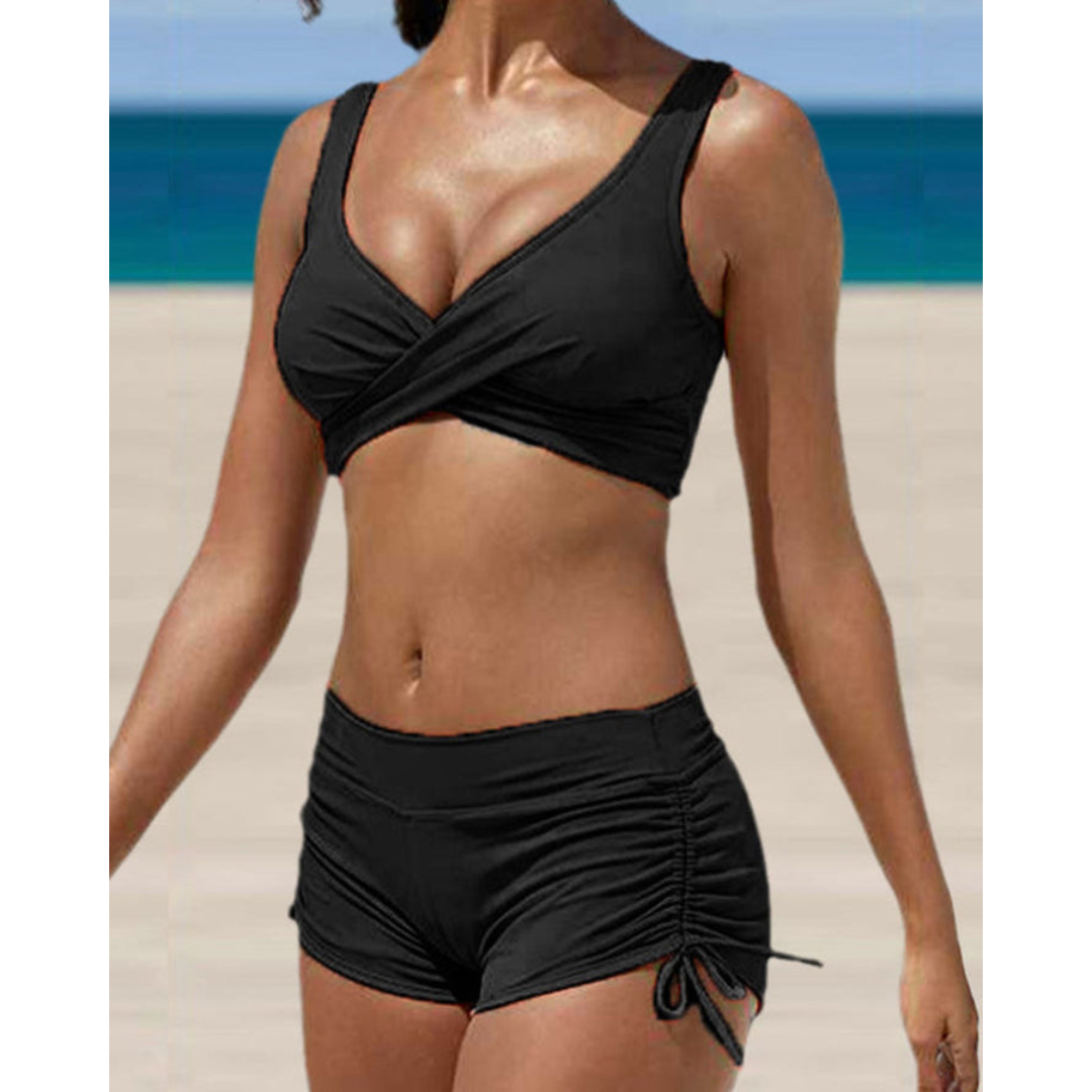 Women's 2 Piece Swimsuit Comfortable & Supportive Bikini - Vossary