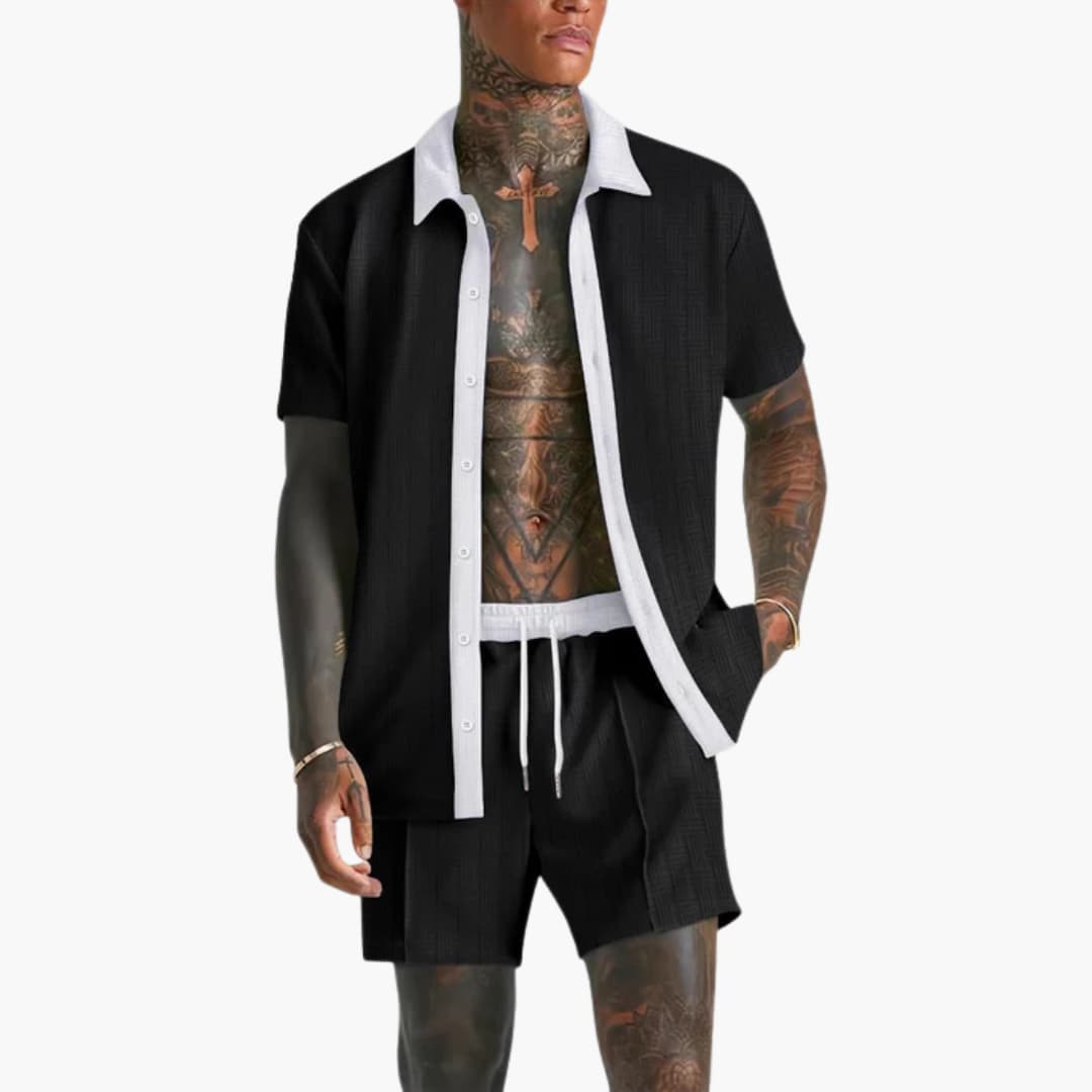 Casual Summer Shorts Set for Men