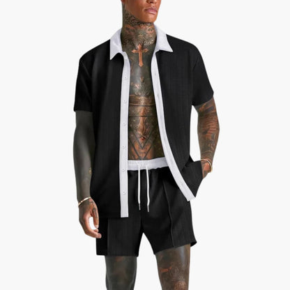 Casual Summer Shorts Set for Men