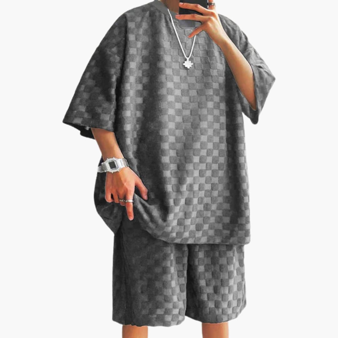 Men's Lightweight Pastel Short Set - Vossary