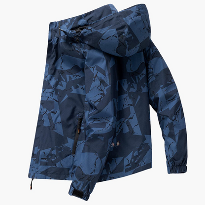 Waterproof Mens Snow Jacket with Adjustable Hood