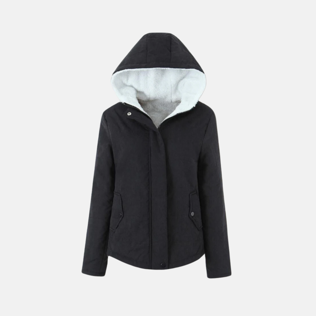 Warm Womens Padded Fleece Jacket