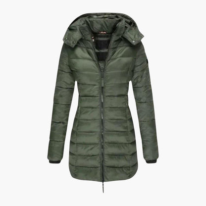 Warm Women's Parka Coat Thick Insulated