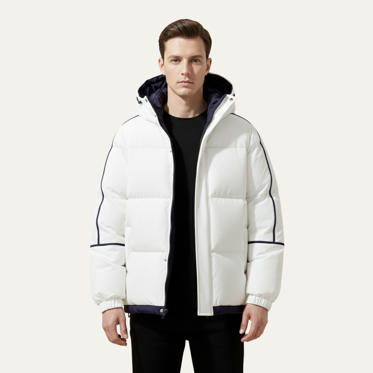 Premium Men's Waterproof Puffer Parka Jacket