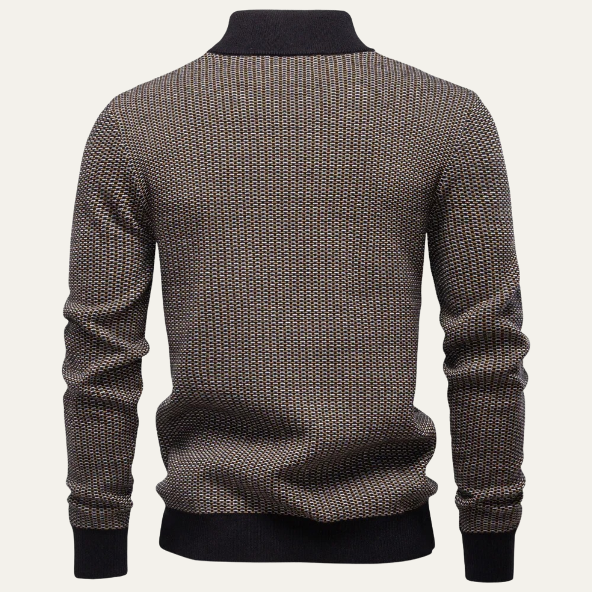 Cozy Men's Half Zip Fleece Winter Sweater