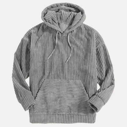 Rugged Textured Zip Hoodie