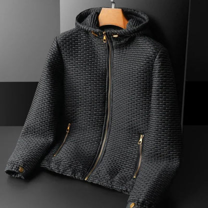 Comfortable Quilted Zip Up Jacket