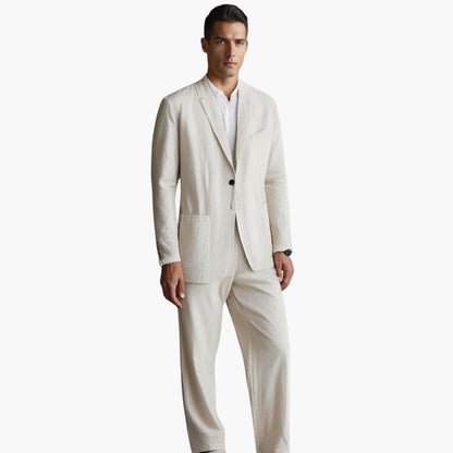 Classic 2 Piece Suit Set for Men