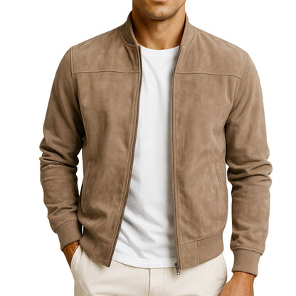 Slim Fit Water Repellent Zip Jacket - Vossary