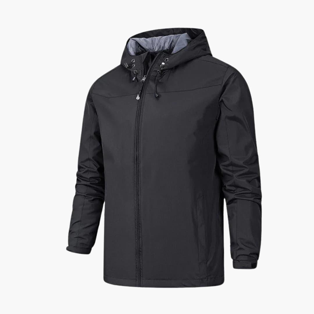 Waterproof Men's Zip Up Winter Coat - Vossary
