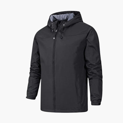 Waterproof Men's Zip Up Winter Coat - Vossary