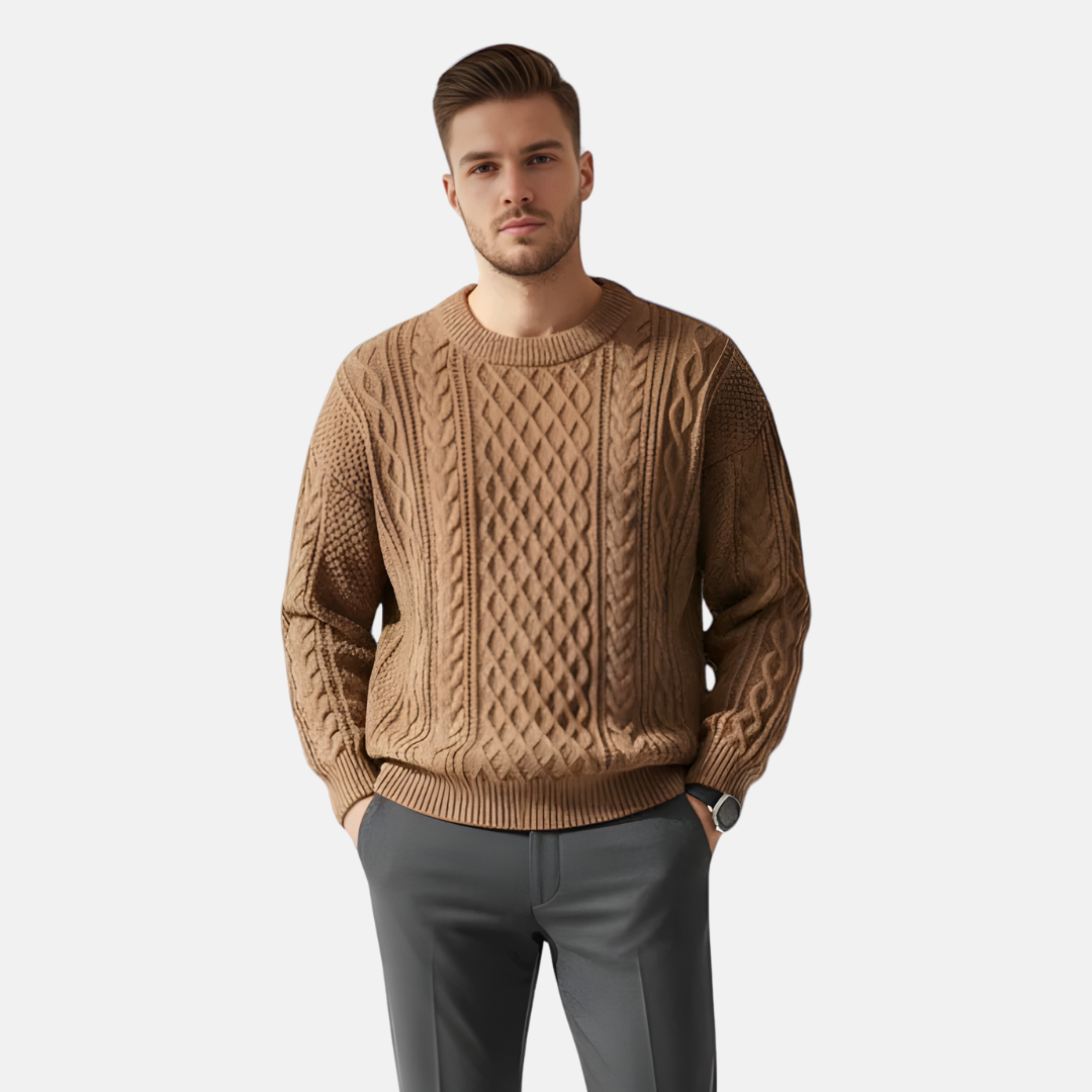 Timeless Pure Wool Crew Sweater - EasyApparels
