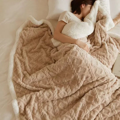 Soft Wool Blanket for Cold Winter Nights
