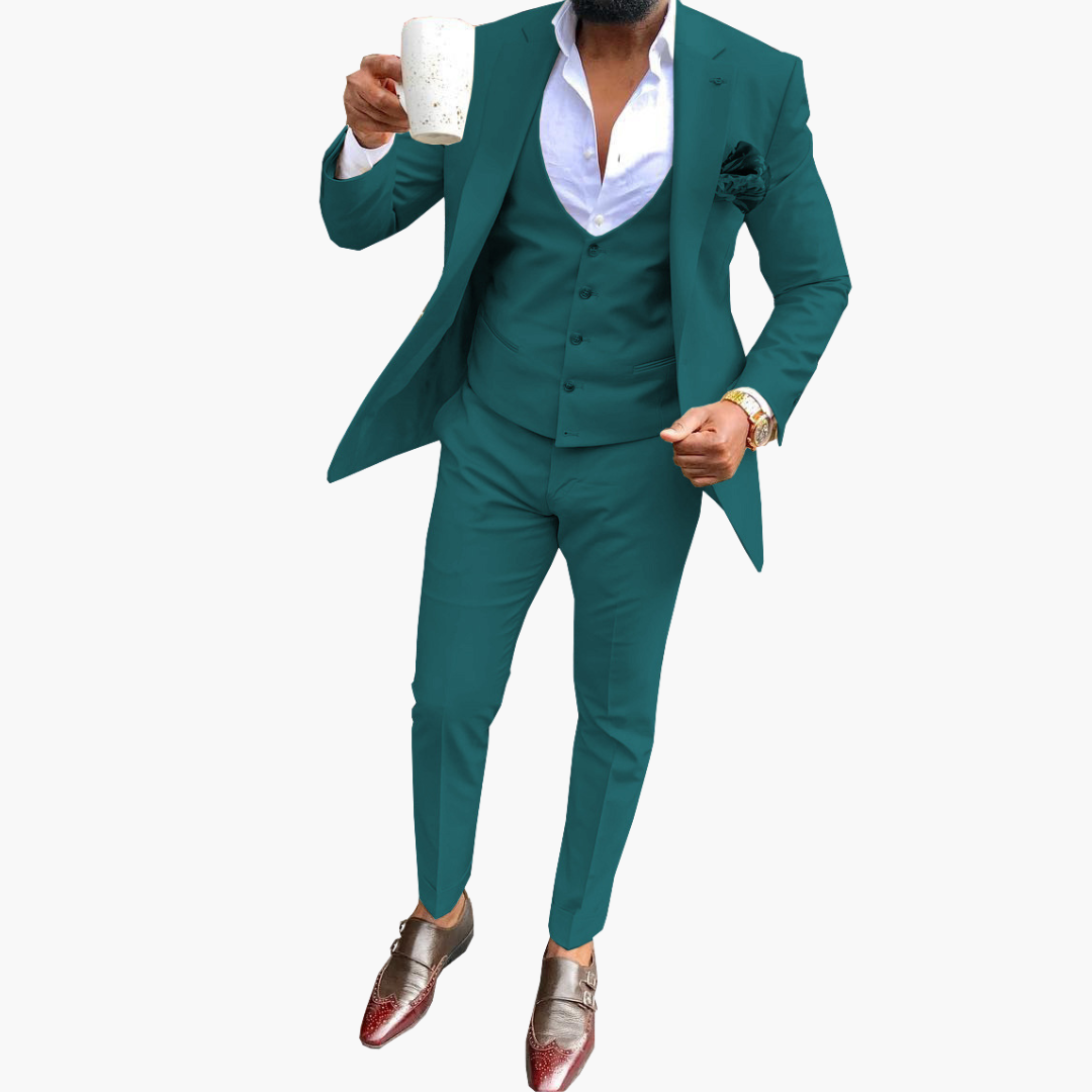 Classic 3 Piece Slim Fit Suit Set