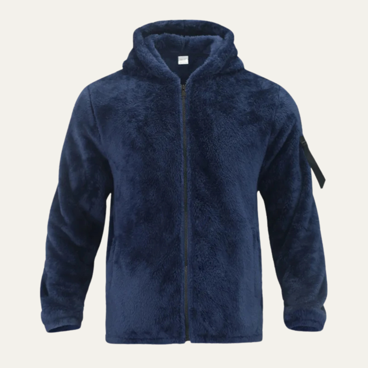 Cozy Men's Fleece Hooded Winter Jacket