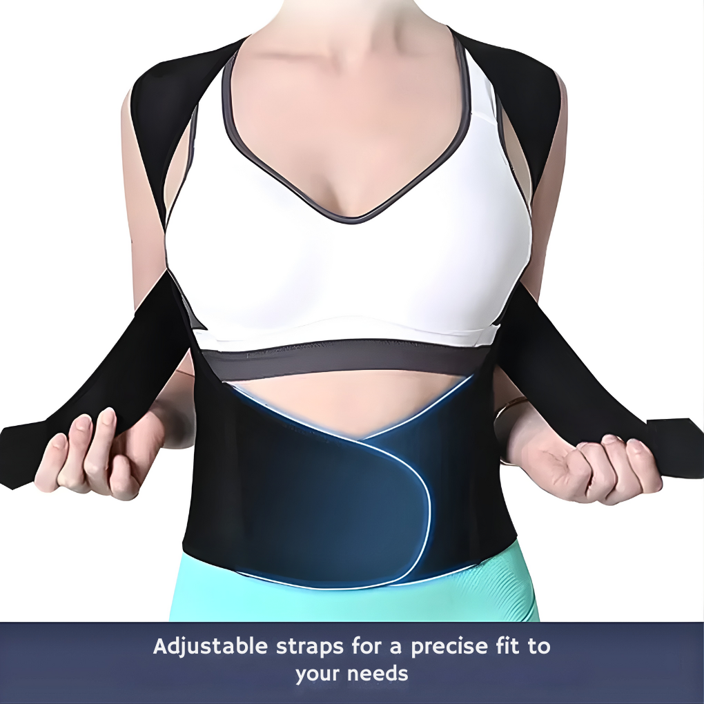 Posture Corrector for Back Support and Comfort - Vossary