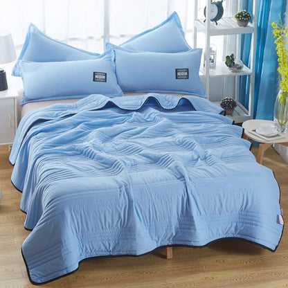 Breathable Summer Blanket with Soft Quilting