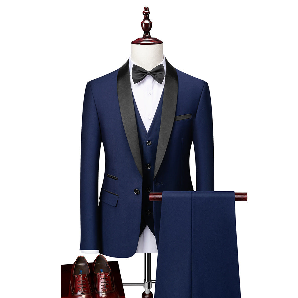 Classic 3-Piece Tailored Suit For Men