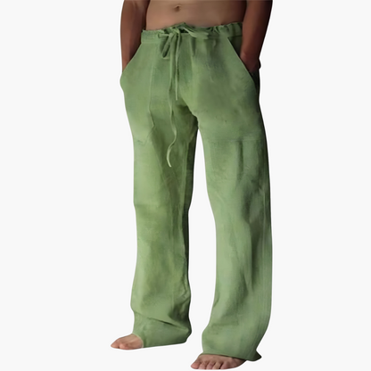 Lightweight Summer Drawstring Pants for Men
