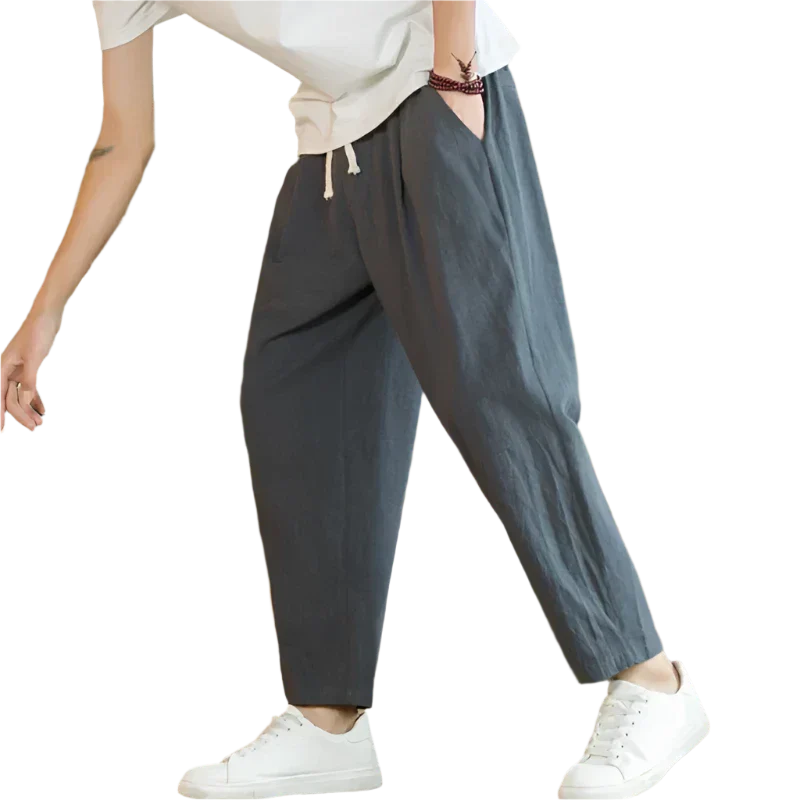 Comfortable Cotton Beach Pants
