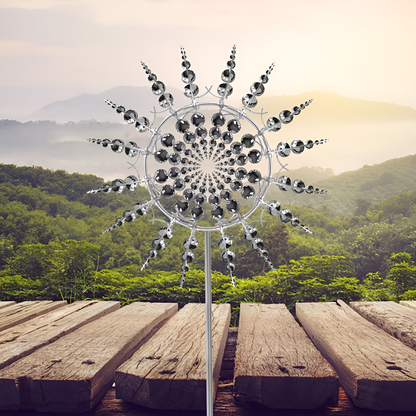 Durable Rust Resistant Garden Windmill